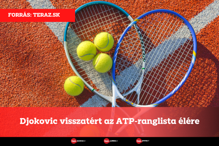 Djokovic visszatért az ATP-ranglista élére
