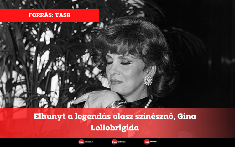 Elhunyt a legendás olasz színésznő, Gina Lollobrigida