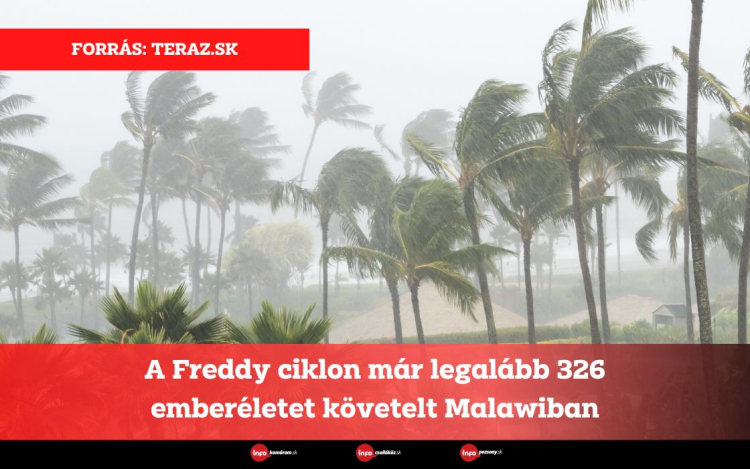 A Freddy ciklon már legalább 326 emberéletet követelt Malawiban