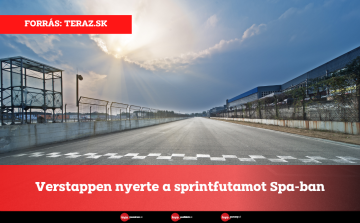 Verstappen nyerte a sprintfutamot Spa-ban