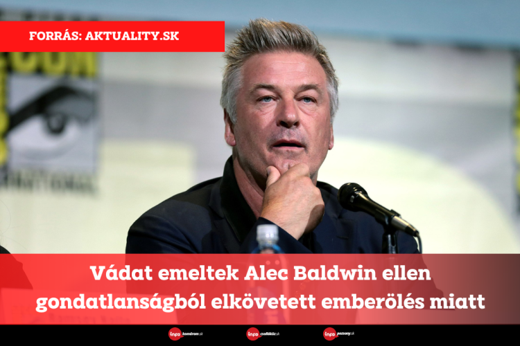 Vádat emeltek Alec Baldwin ellen gondatlanságból elkövetett emberölés miatt