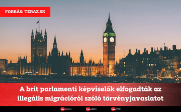 A brit parlamenti képviselők elfogadták az illegális migrációról szóló törvényjavaslatot