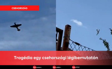 Tragédia egy csehországi légibemutatón