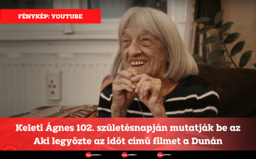 Keleti Ágnes 102. születésnapján mutatják be az Aki legyőzte az időt című filmet a Dunán