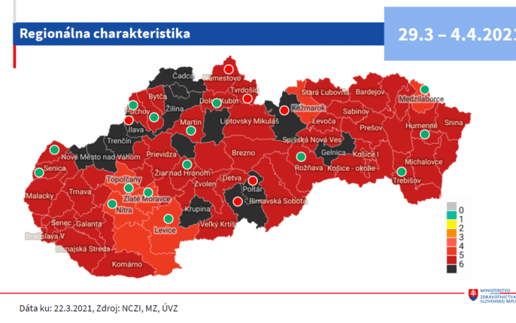 Koronavírus: 14 fekete járás maradt, a magyarlakta vidék javított