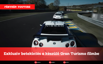 Exkluzív betekintés a készülő Gran Turismo filmbe