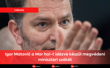 Igor Matovič a Mor ho!-t idézve készül megvédeni miniszteri székét