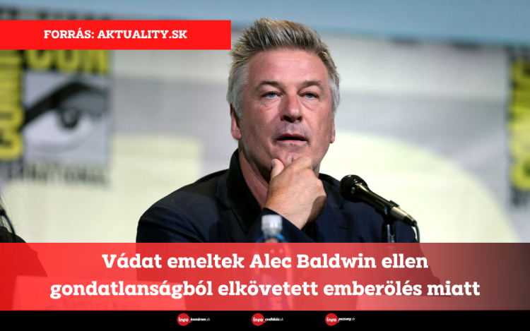 Vádat emeltek Alec Baldwin ellen gondatlanságból elkövetett emberölés miatt
