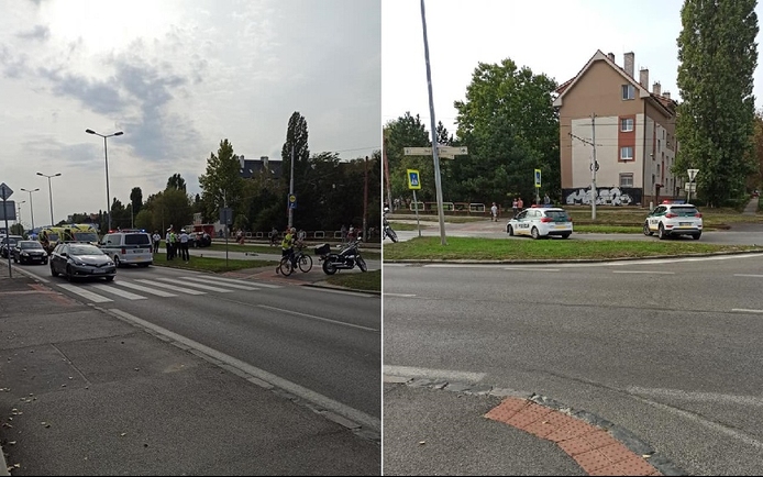 Rendőrség: Egy motoros sodort el egy gyalogost Pozsonyban