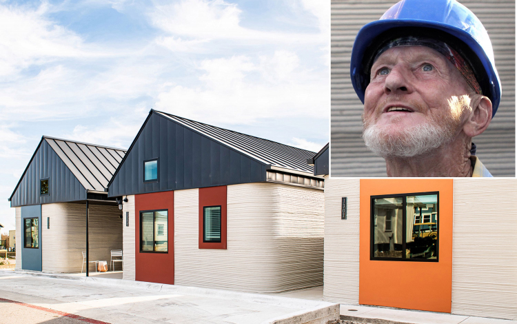 USA: Elkészült az első nyomtatott 3D-ház, a tulajdonosa pedig egy hajléktalan lett