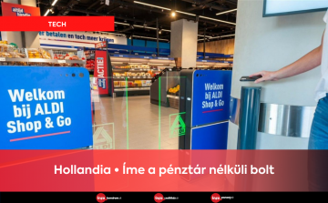 Hollandia • Íme a pénztár nélküli bolt