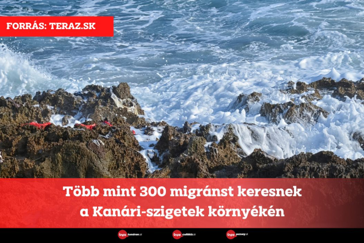 Több mint 300 migránst keresnek a Kanári-szigetek környékén