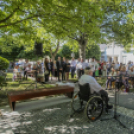 A holokauszt áldozatainak állított emlékmű Somorján