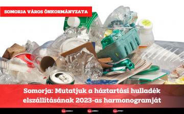 Somorja: Mutatjuk a háztartási hulladék elszállításának 2023-as harmonogramját