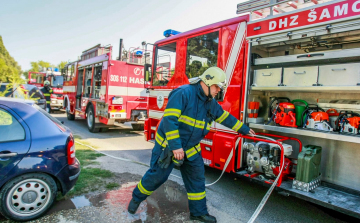 Somorja: az elmúlt hét a tűzoltókról szólt