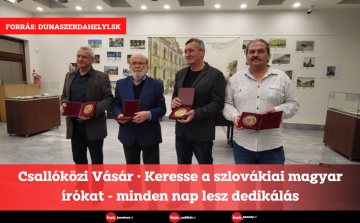 Csallóközi Vásár • Keresse a szlovákiai magyar írókat - minden nap lesz dedikálás