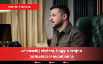 Zelenszkij kizárta, hogy Ukrajna területekről mondjon le