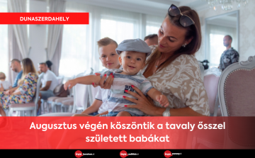 Dunaszerdahely • Augusztus végén köszöntik a tavaly ősszel született babákat